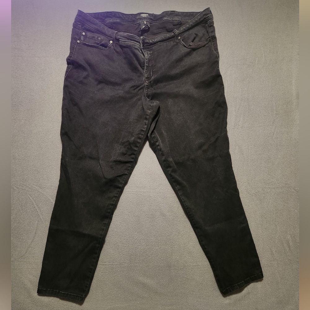 Torrid Jeans Women Size 24 Black Skinny